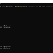 使用PowerShell配置Windows网络设置